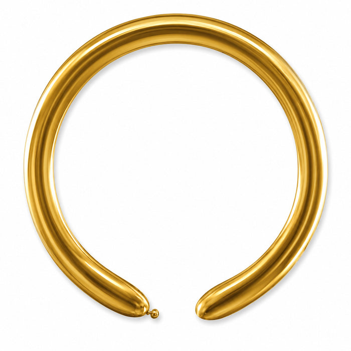 Modelling Ballons 5 cm Shiny Gold #088 | 50 Stück