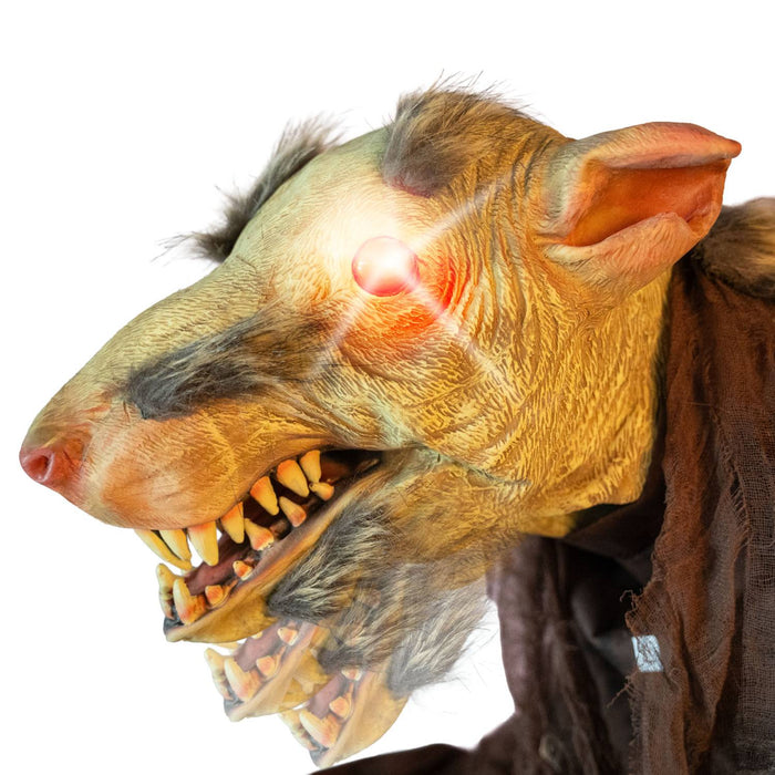 "Mutierte Todesratte" - Animiert | 155 cm - Halloween Dekoration