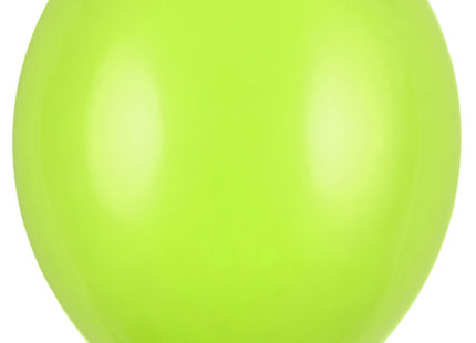 Latexballon Ø30cm "Uni Pastell" | 50 Stk. Lime Green