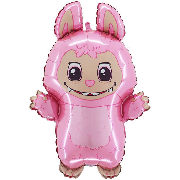 24" Folienballon Lose "Bad Bunny" 45x67cm | Pink (Non-Metallic)