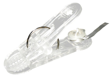 Clip-N-Spool - Clip Klammer mit Halteband 30g für Folienballons