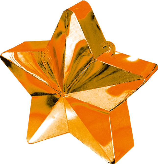 Ballongewicht "Stern" 150g - Orange