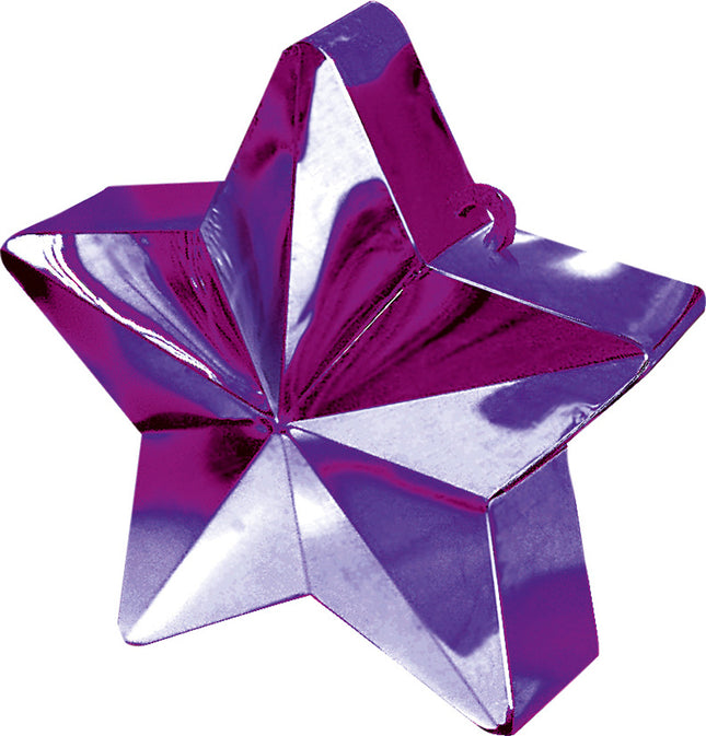 Ballongewicht "Stern" 150g - Lila