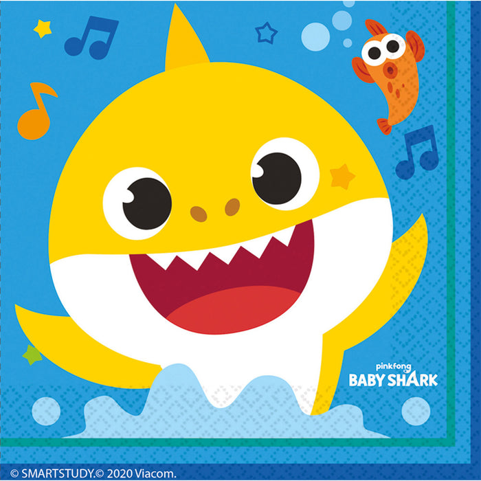 "Baby Shark" | Servietten 16Stk./33x33cm