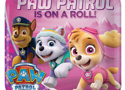 "Pink Paw Patrol" | 8 Pappteller 22,8 x 22,8 cm
