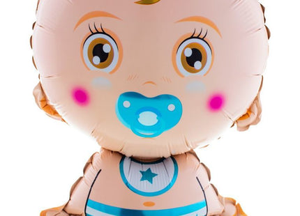 Shape Folienballon Baby Junge | 68 x 45 cm