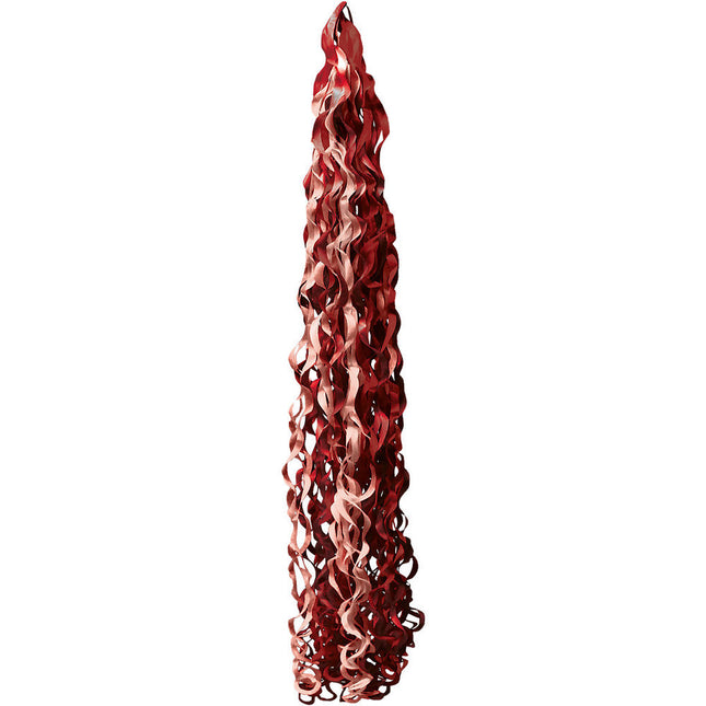 Ballondekoration Twirlz Anhänger Medium 15 x 86 cm - Rot