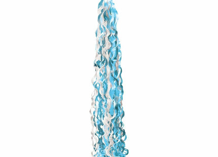 Ballondekoration Twirlz Anhänger Medium 15 x 86 cm - Hellblau