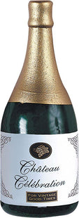 Ballongewicht "Champagner Flasche" 226g - Grün / Gold