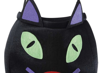 Halloween Betteltasche Katze