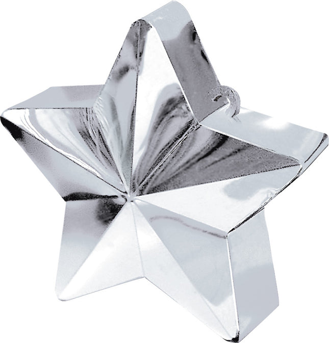 Ballongewicht "Stern" 150g - Silber