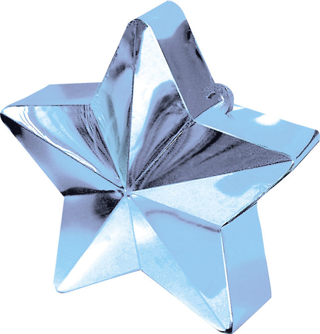 Ballongewicht "Stern" 150g - Hellblau