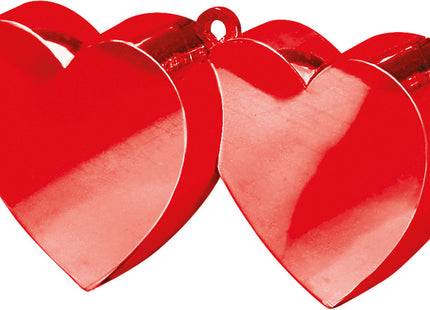 Ballongewicht "Herzen" 170g - Rot