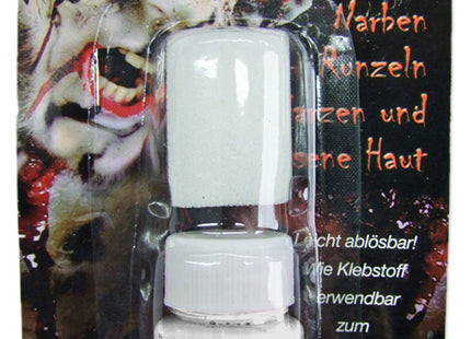Flüssig Latex Kunsthaut für Narben Warzen und Hautfetzen 28,3 ml - Weiß
