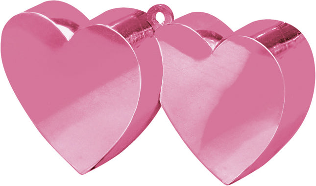 Ballongewicht "Herzen" 170g - Rosa